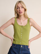 The Ink Pointelle Vest