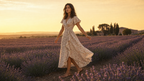 The Ditsy Floral Poplin Wrap Midi product image C
