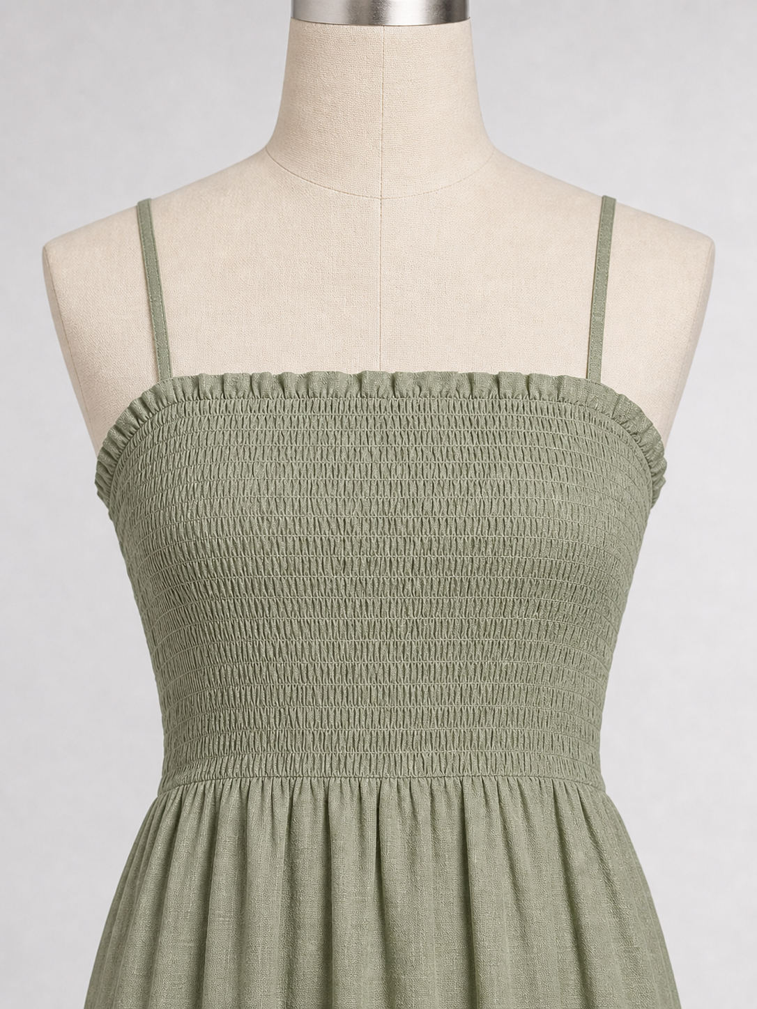 The Sage Linen Tiered Maxi product image E