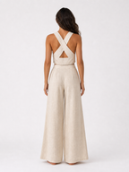 The Ecru Wide-Leg Linen Co-ord product image E