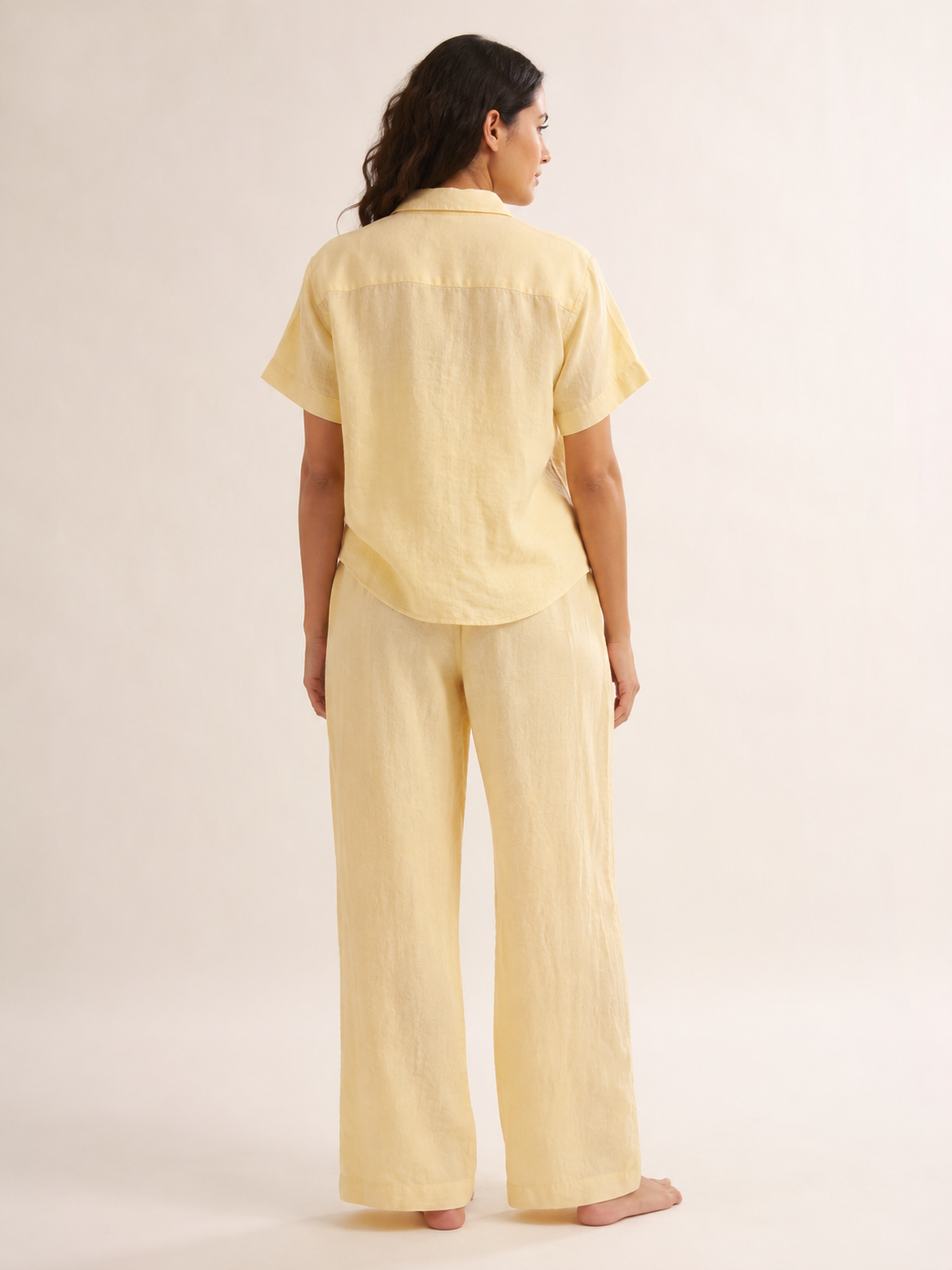 The Butter Linen Shirt Trouser Set secondary view